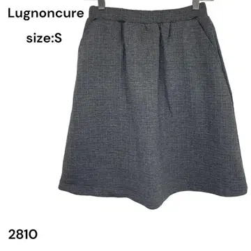 Lugnoncure 르농큐르 스커트 무릎 기장 S 허리밴딩