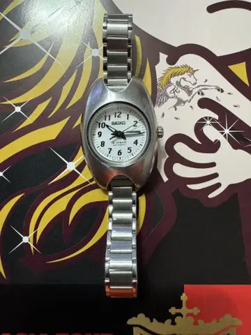 [ 새상품급 레어 ] SEIKO S-WAVE 아날로그 손목시계