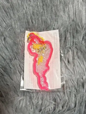 [ 새상품 ] 비와코 키링 썬더 핑크 미치노에키 쿠사츠