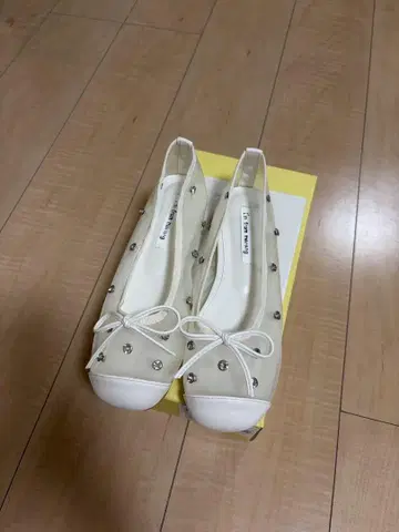 by muni:r 메쉬 주얼리 플랫슈즈