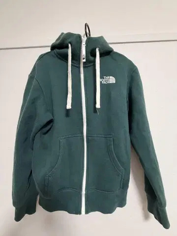 THE NORTH FACE 그린 후드티