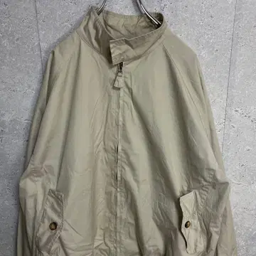 ORVIS 탄력 하링턴 자켓 맨투맨 탑 베이지 구제 의류 L