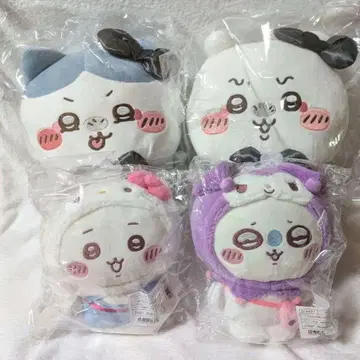 치이카와 산리오 봉제 인형 4개 세트