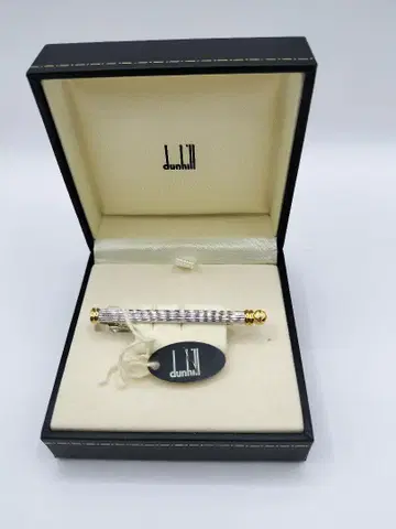 dunhill 넥타이핀 실버/골드