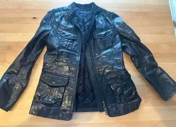 주말 SALE 가죽 자켓 TOMORROWLAND M 38