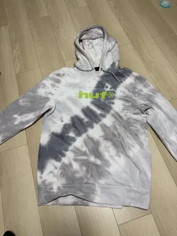 huf 타이다이 후드 부착 후드티