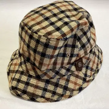 [ 닥스 ] 체크 무늬 버킷 햇 M 사이즈 56.5cm
