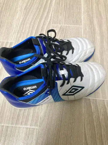 umbro 엘리트 축구화 화이트/블루