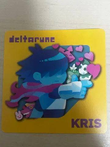[ 가격 인하 ] 게이머  코스터 크리스 델타룬 deltarune