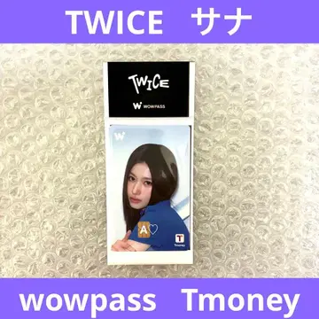 TWICE 사나 wowpass Tmoney 와오패스 IC 카드 한국