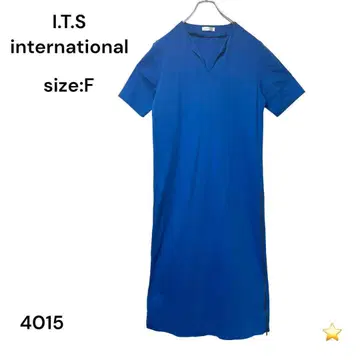 I.T.S international 원피스 반팔 롱 FREE