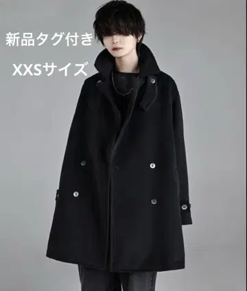 [ ADRER ] 비버 멜톤 오버 P 코트 XXS