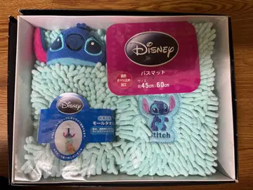 Disney 스티치 몰 타월 욕실 매트 세트