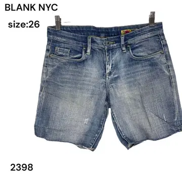 BLANK NYC 데님 숏팬츠 청바지 26 스타일리시