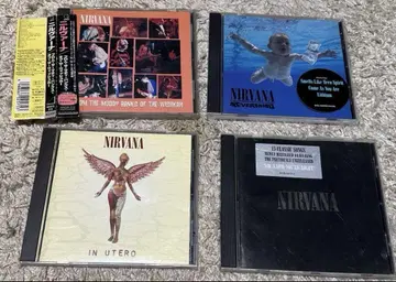 NIRVANA 앨범 4장 세트 NEVER MIND/베스트반 닐바나