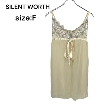 SILENT WORTH 원피스 꽃무늬 FREE 무릎 기장 세련된 귀여운