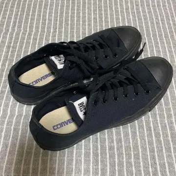 CONVERSE ALL STAR 블랙 스니커즈