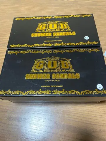 GOD 샤워 샌들 M.L 세트