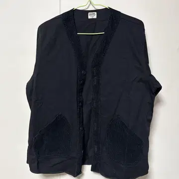 미사용 BARNS OUTFITTERS 블랙 가디건 XL