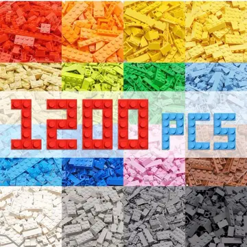1200피스 클래식 블록 완구 기본 블록