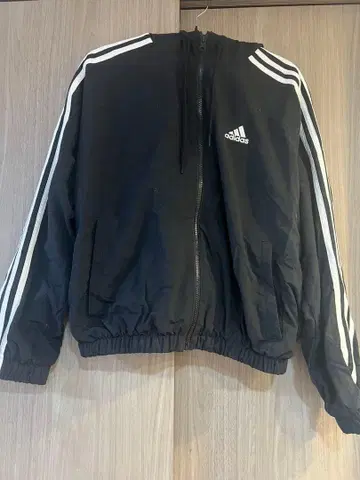 adidas 바람막이 블루종