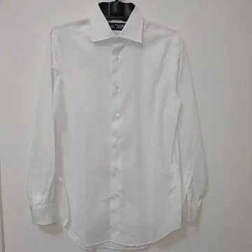 가마쿠라 셔츠 225 Liberty 셔츠 스피마 코튼 화이트 긴팔 셔츠