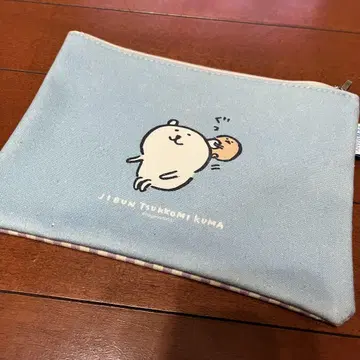 나가노 농담곰 플랫 파우치 두더지 고로케