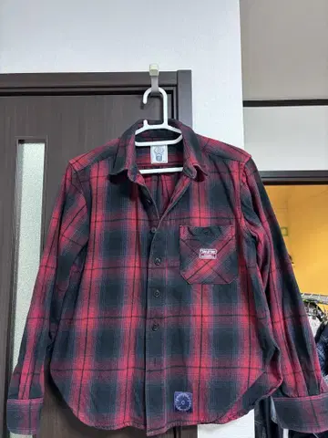 M&M CUSTOM 플란넬 셔츠 빨검