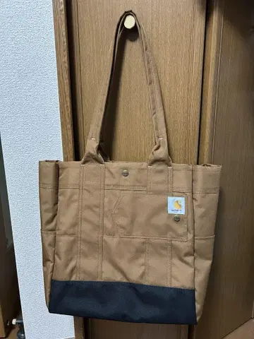 Carhartt 브라운 토트백