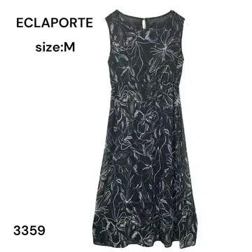 에클라포르테 ECLAPORTE 원피스 무릎 기장 슬리브리스 M 세련된