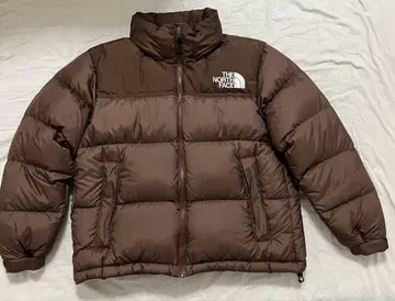 THE NORTH FACE 눕시 다크 오크 M 사이즈 다운 브라운