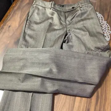 ANNE KLEIN 브라운 슬랙스