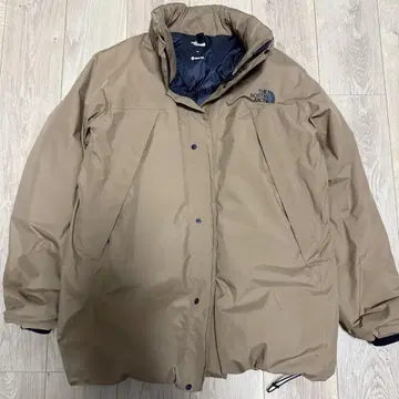 THE NORTH FACE 브라운 다운 자켓