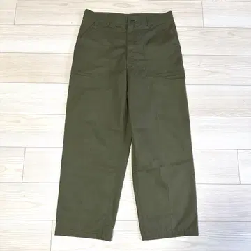 새상품급 70s US army 베이커 팬츠 biker 카키 패티그
