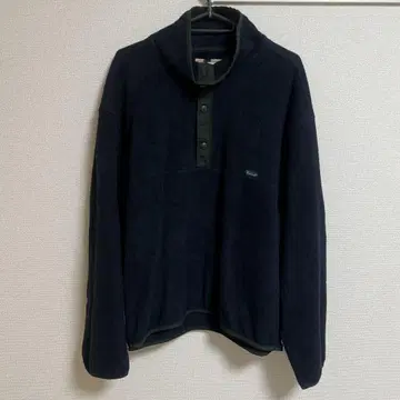 [ 구제 의류 ] 90s 울리치 하프 버튼 플리스 자켓 남성용 네이비