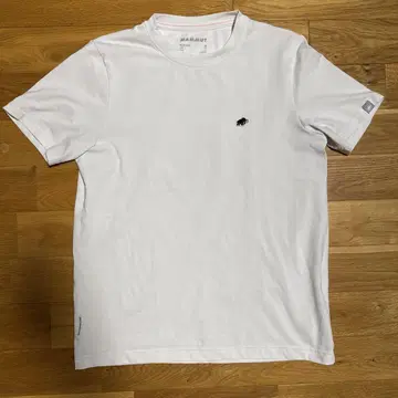 MAMMUT 화이트 T셔츠 L
