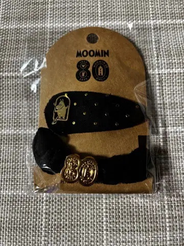 무민 머리끈&헤어 클립 세트 80th 80주년