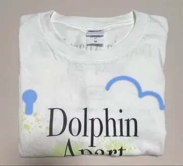 [ 아이묭 ] 돌핀 아파트 티셔츠 화이트