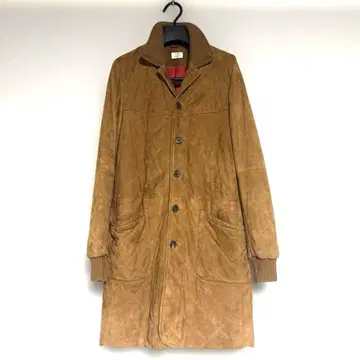 liverano 코트 (퀼팅 고트 스웨이드 브라운, S 사이즈)