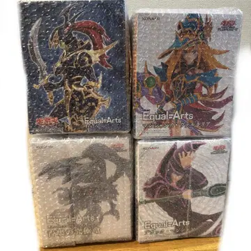 유희왕 Equal Arts 피규어 4개 세트