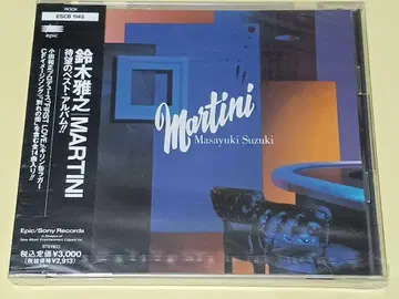 미개봉 스즈키 마사유키 MARTINI 베스트 앨범