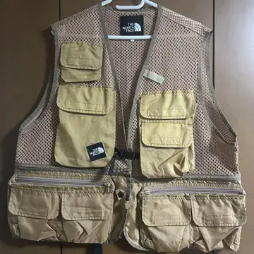 THE NORTH FACE 피싱 베스트 메쉬 베스트 베이지
