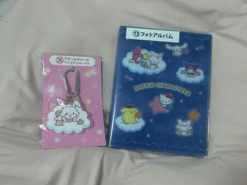 산리오 해피 복권 위시미멜 아크릴 참과 사진 앨범 세트