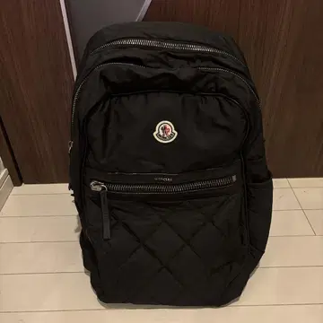 MONCLER 블랙 백팩