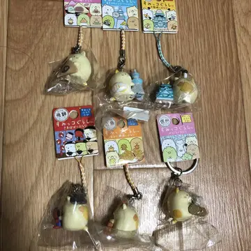 스밋코 고양이 네즈키 키링 6종