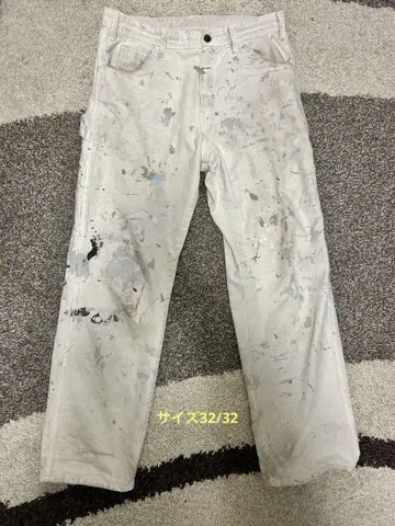 Dickies 페인터 팬츠 화이트