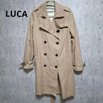 LUCA LUCA LADY LUCK LUCA 베이지 트렌치코트