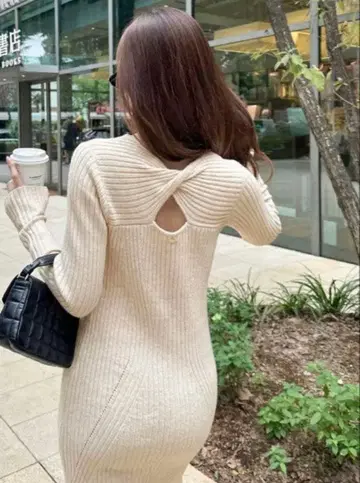 루디크룸 ludicrum 아이보리 니트 원피스 S 사이즈