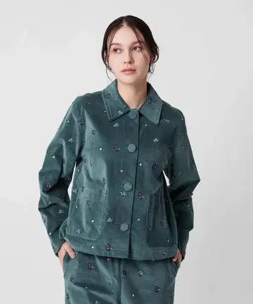 BEAUTY&YOUTHUNITEDARROWS 자수 셔츠 재킷