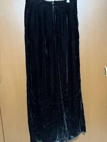 MASU VELVET WIDE pants